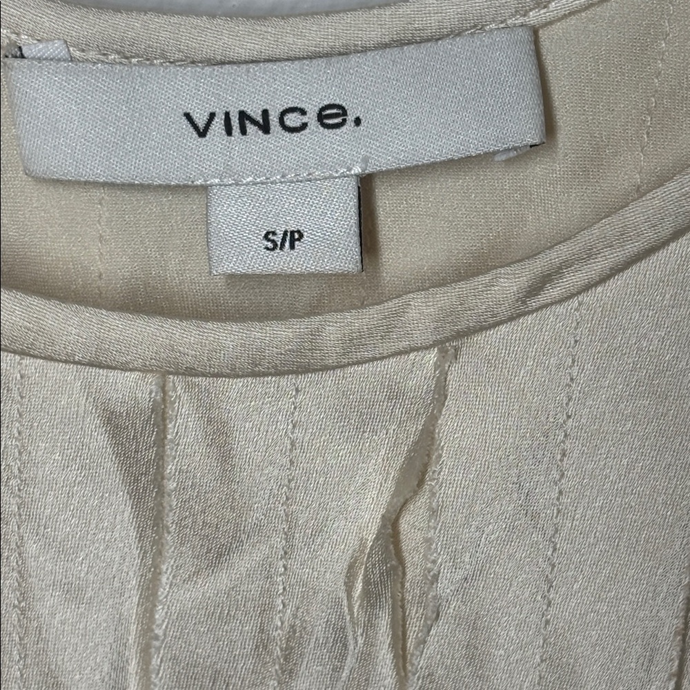 Vince Crushed Satin Bias Strip Tank - Picture 12 of 17